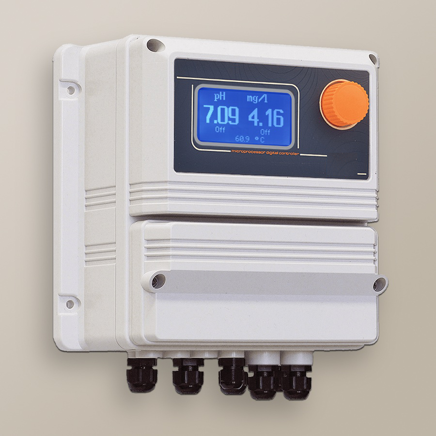 Sistema misurazione regolazione dosaggio cloro ipoclorito e pH LDpHCL